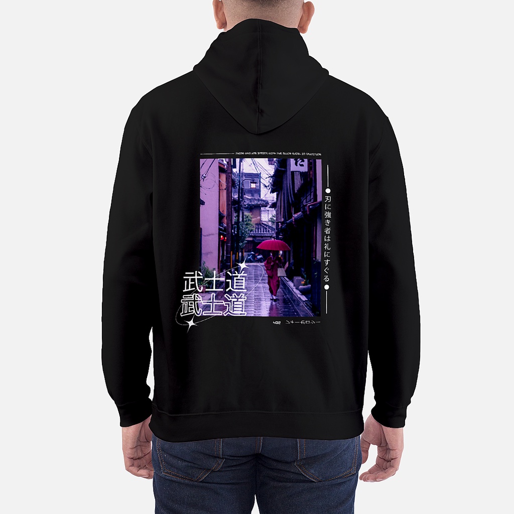 Pullover Hoodie BUSHIDO JAPANESE STREETWEAR