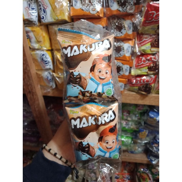 

Makura Snack Rasa Cokelat 1 Pack 20 Pcs