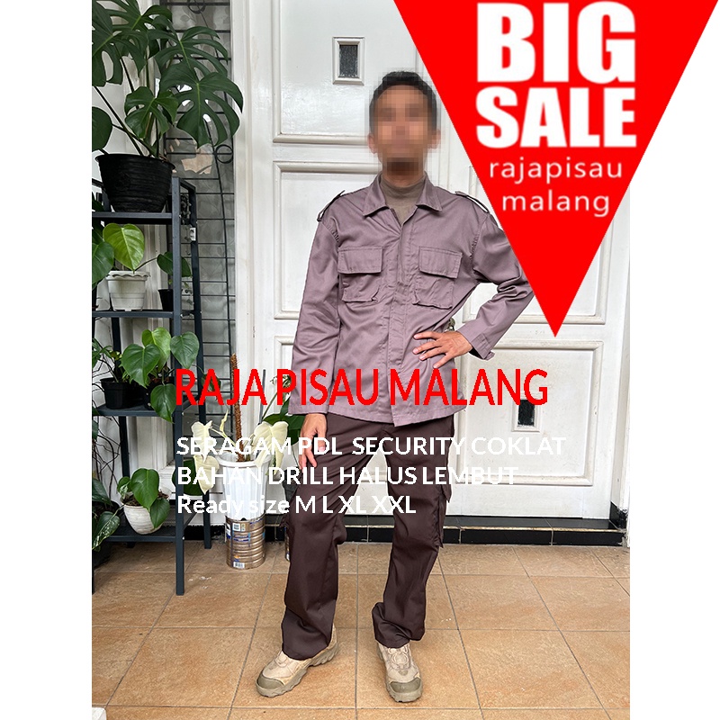 RPM Baju Seragam Satpam Security Terbaru PDL SATU Bahan Drill Premium TERBARU