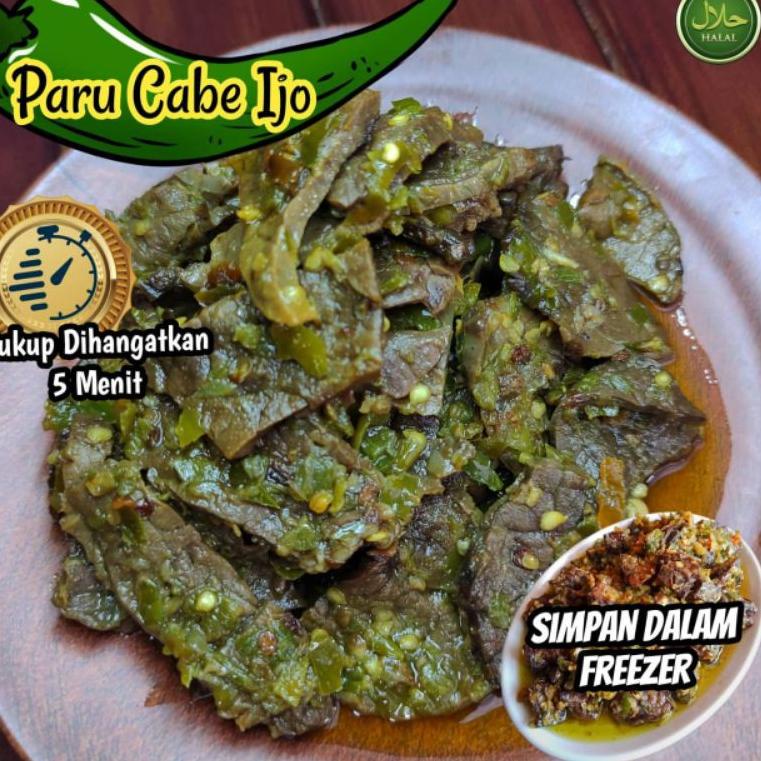 

パ [PEDAS SEGER] Oseng Mercon / Sambal Paru Cabe ijo ⇝