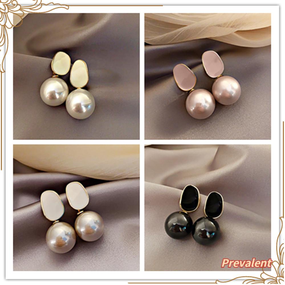 Preva Anting Mutiara Chic Hadiah Pesona Fashion Liontin Mutiara