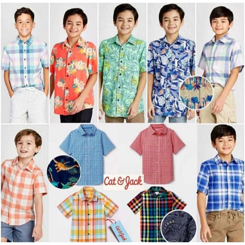 CAT*JACK KEMEJA ANAK