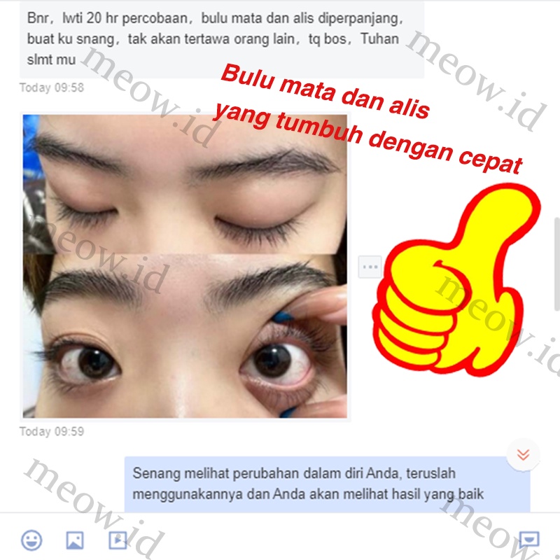 penumbuh alis penumbuh bulu mata penebal alis dan bulu mata 10ml  Serum Pertumbuhan Bulu Mata Cepat 7 Hari  Penebal Pemanjang Bulu Mata dan Alis Perawatan Bulu Mata