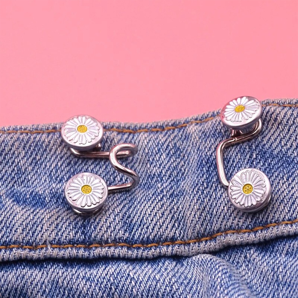 Kancing Jeans Kancing Celana Jeans Adjustable untuk Celana Kebesaran/Longgar