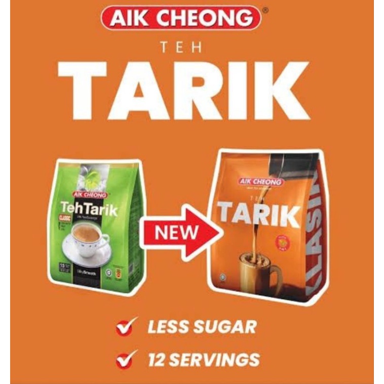 

AIK CHEONG AIKCHEONG TEH TARIK MILK TEA CLASSIC MALAYSIA