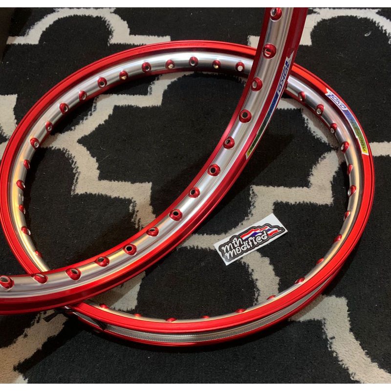 Ring Yoko Twotone merah 120/120 120/140 140/140 ring 17