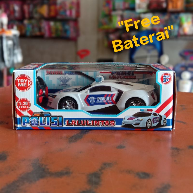 Mainan Mobil RC Mobil Polisi Mobil Lalu Lintas