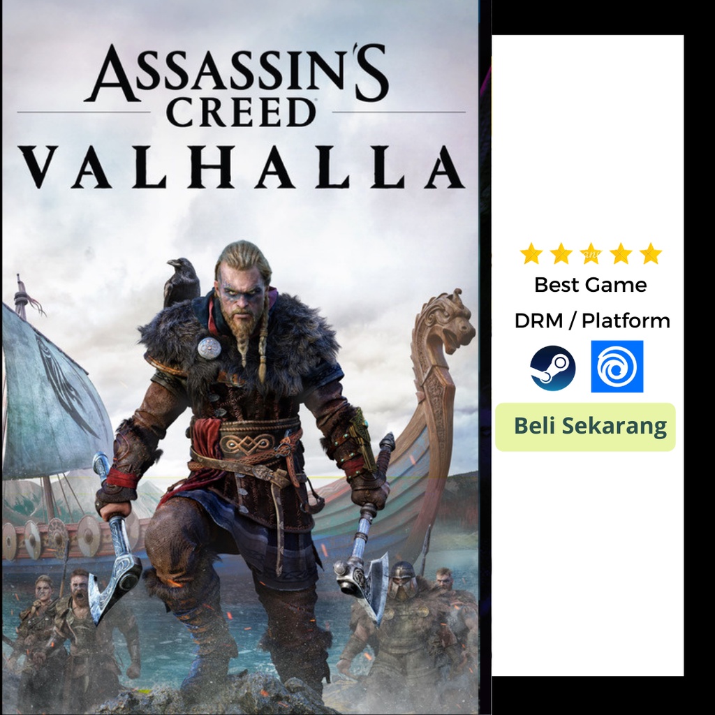 Jual Assassins Creed Valhalla Pc Game Original Shopee Indonesia