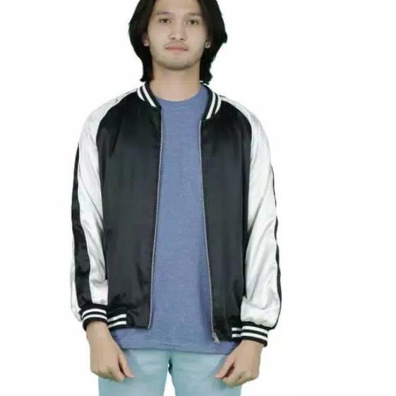 Star Seller. jaket bomber sukajan varsity murayama polos original kreator apparel jaket baseball