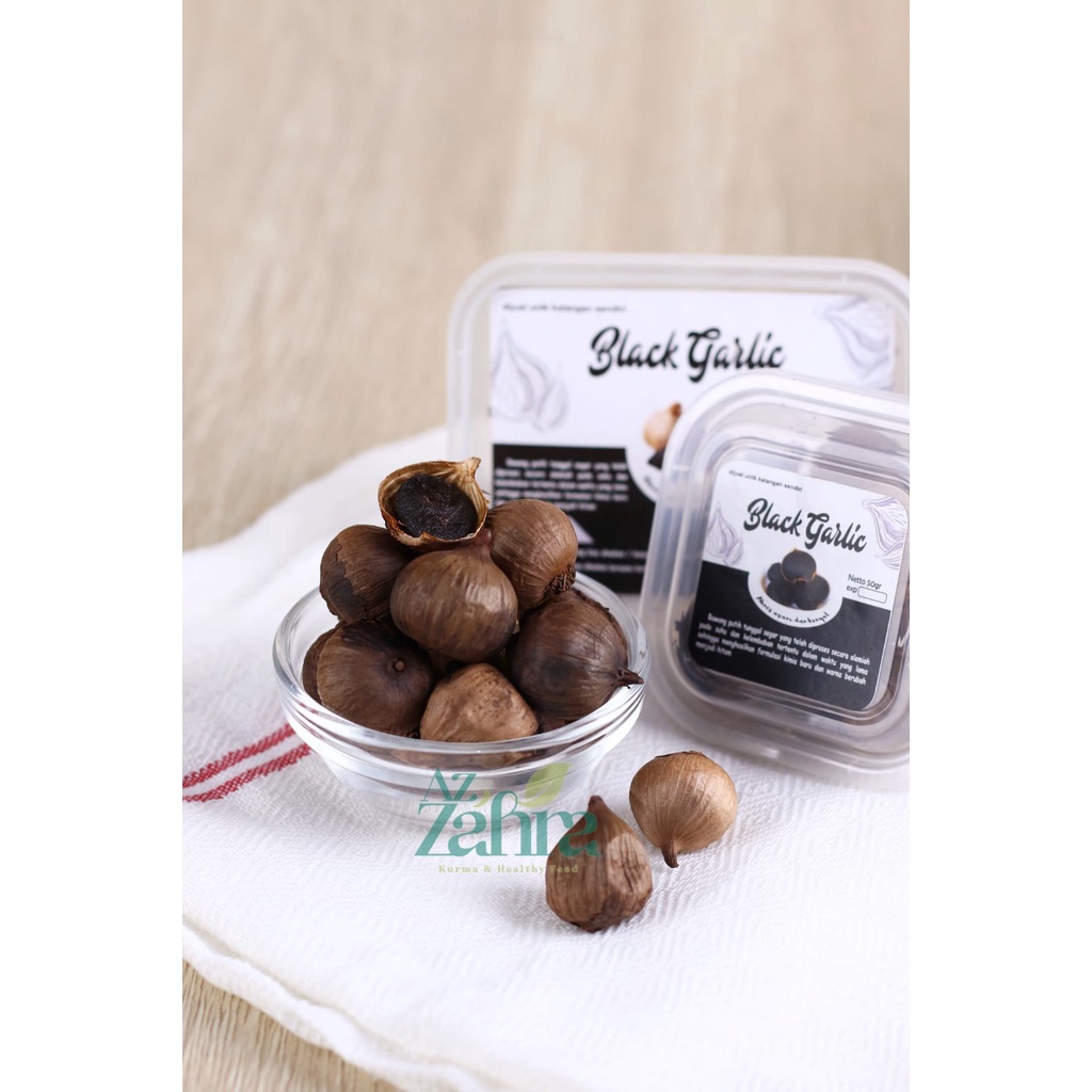

Black Garlic Bawang Putih Tunggal Hitam 50 gr Original