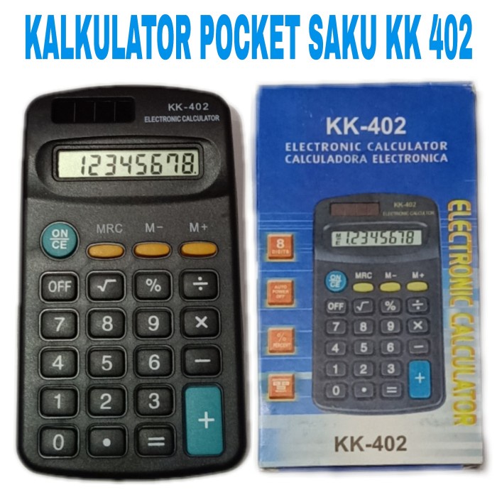 

TERUJI Kalkulator KK-402