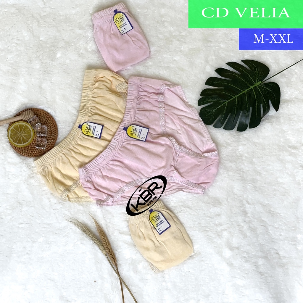 ISI 1 ISI 3 IIS 6Celana Dalam Wanita Katun CD VELIA / CD WANITA CANTIK/ CELANA DALAM WANITA WF STORE