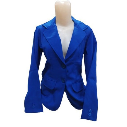 Blazer Formal Wanita Biru BCA / Biru Benhur