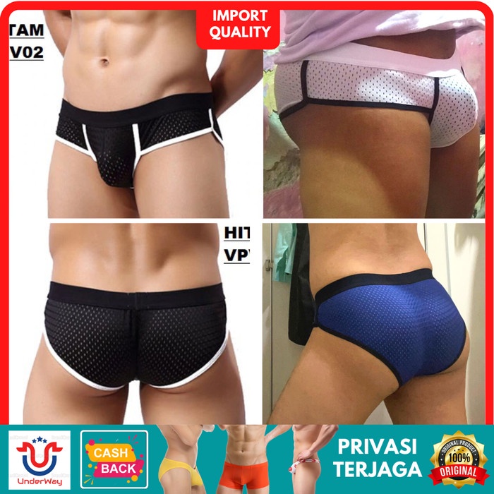 CELANA DALAM PRIA - CELANA DALAM SEXY - BAGUS IMPOR - SEMPAK ASLI IMPORT 