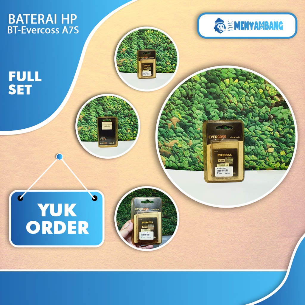 40527 | BT-Evercoss A7S | Baterai HP Evercoss A7S