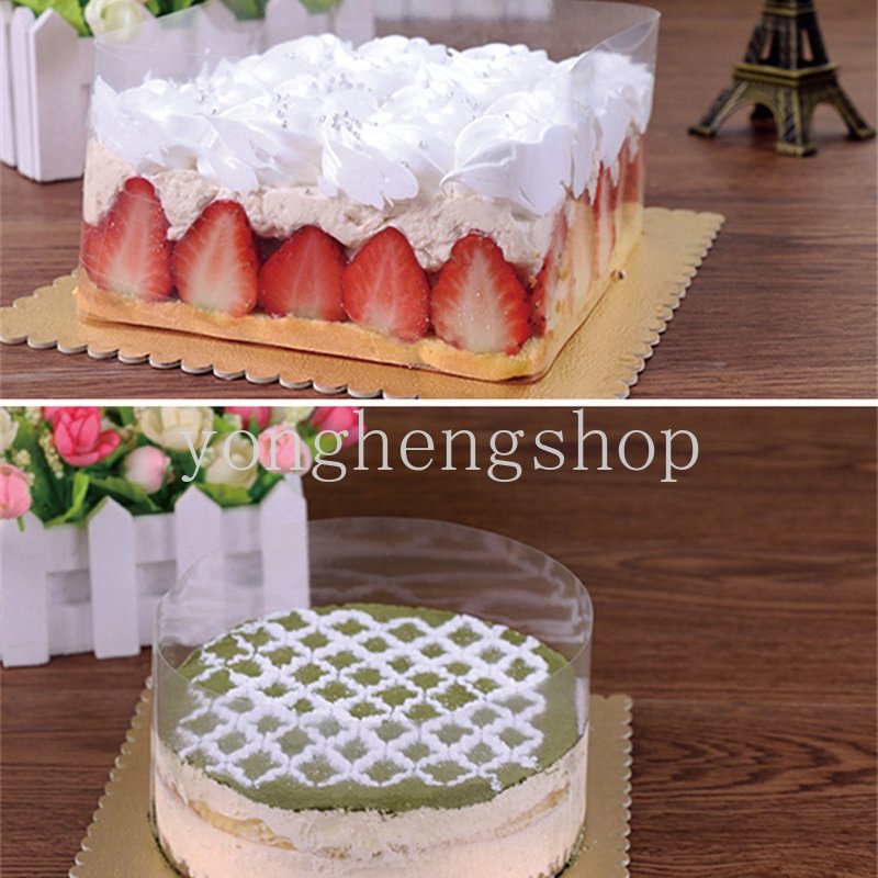 10 M Transparan Edge Wrap Mousse Cake Rim Dessert Mousse Keliling Film DIY Kerah Kue Pastry Decor Dapur Baking Tools