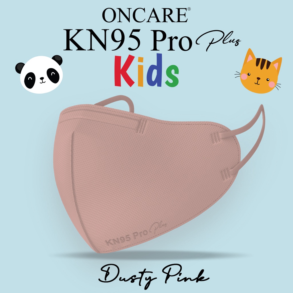 Masker KN95 Pro Plus 5 Ply Duckbill ANAK ONCARE Model Korea