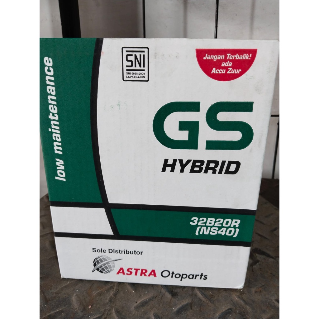 Jual Aki GS Astra NS40 Hybrid | Shopee Indonesia