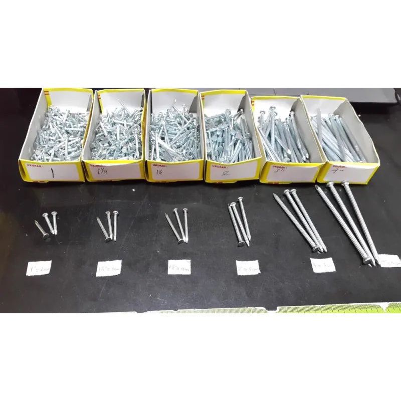 Paku Beton Kuat Paku Tembok Paku Baja Paku Tembok 1 Kotak