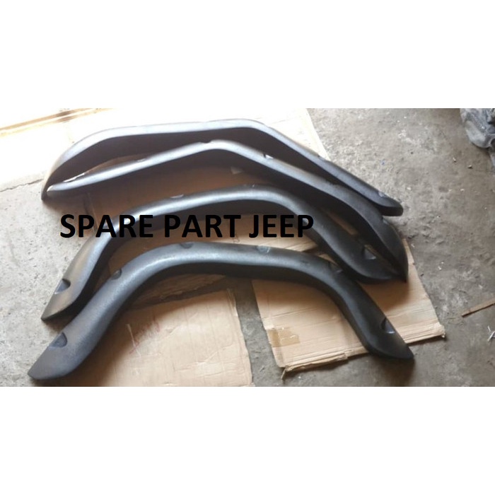 Over Fender . Slebor Model Baut Jeep CJ7