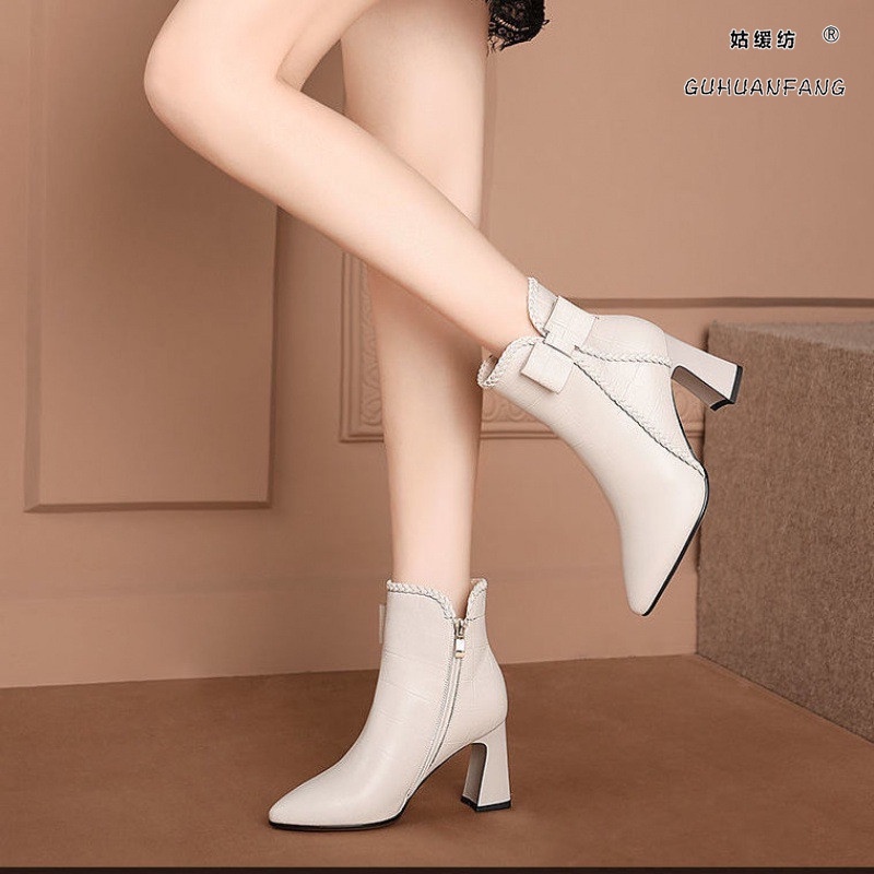 [DUNIA FASHION] Sepatu Boots Wanita Heels Korea Import Premium Quality DF 627