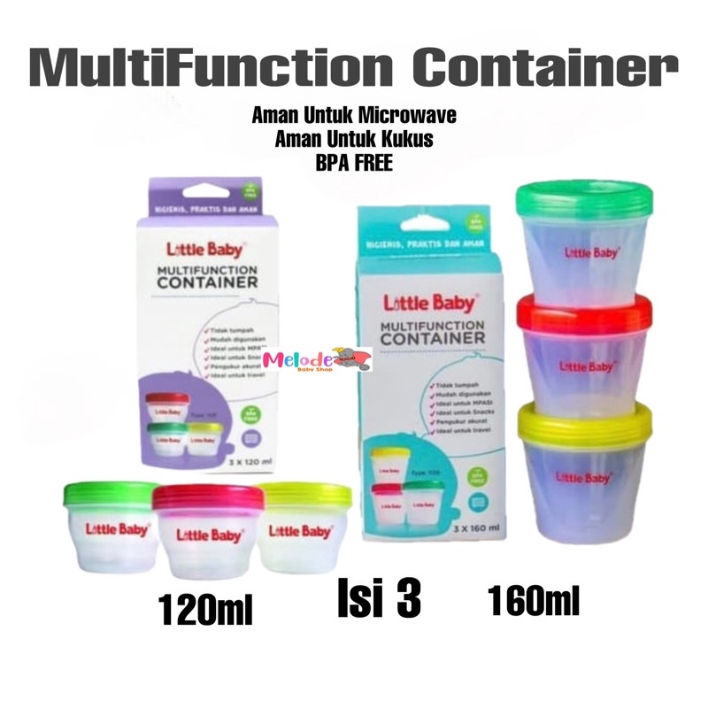 Little Baby Multifunction Container / Food Container MPASI