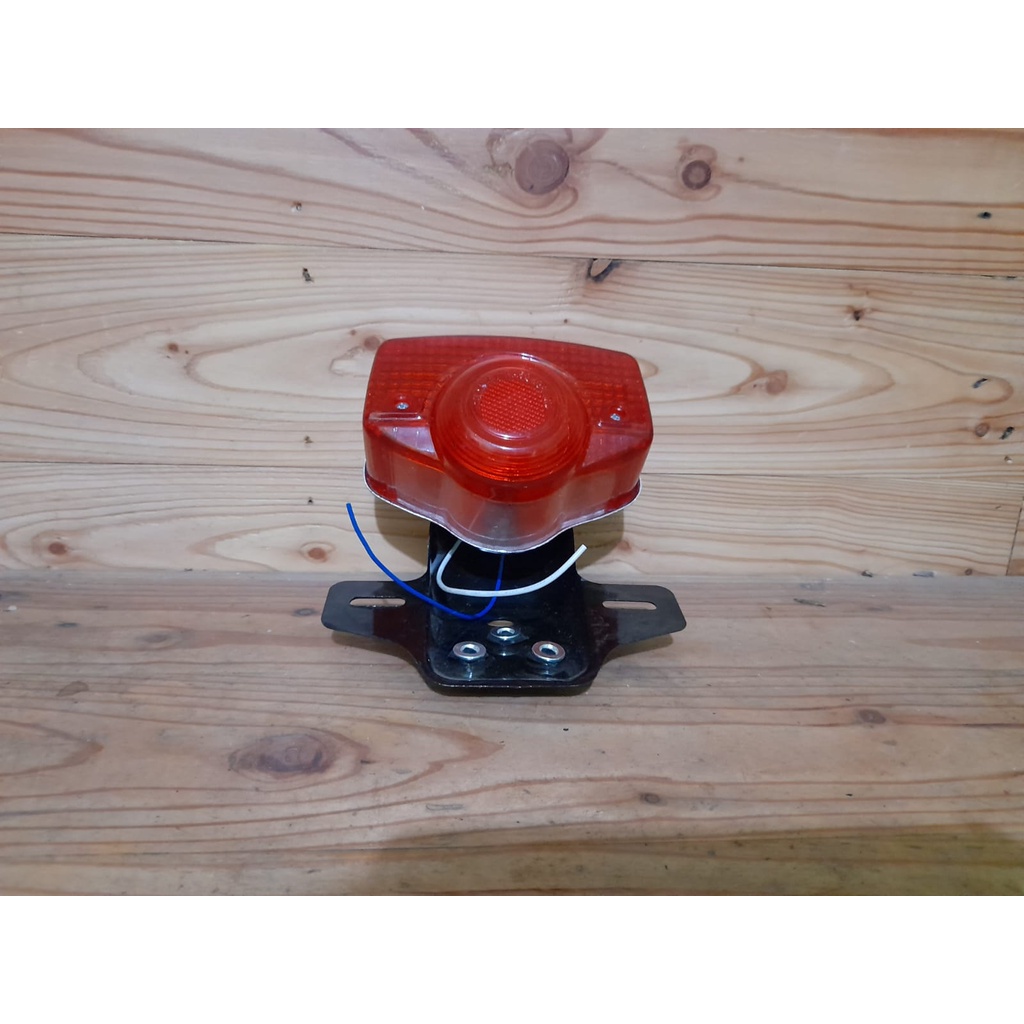 Stoplamp honda cb plus pangkon / lampu rem cb100 plus dudukan