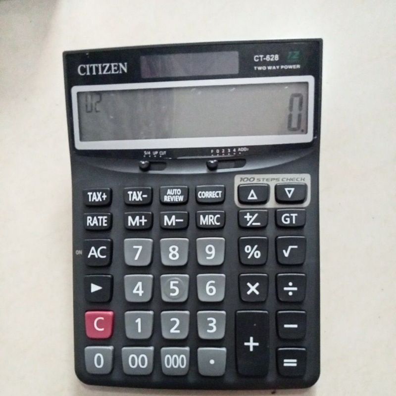 

☑️COD kalkulator citizen CT-628 besar