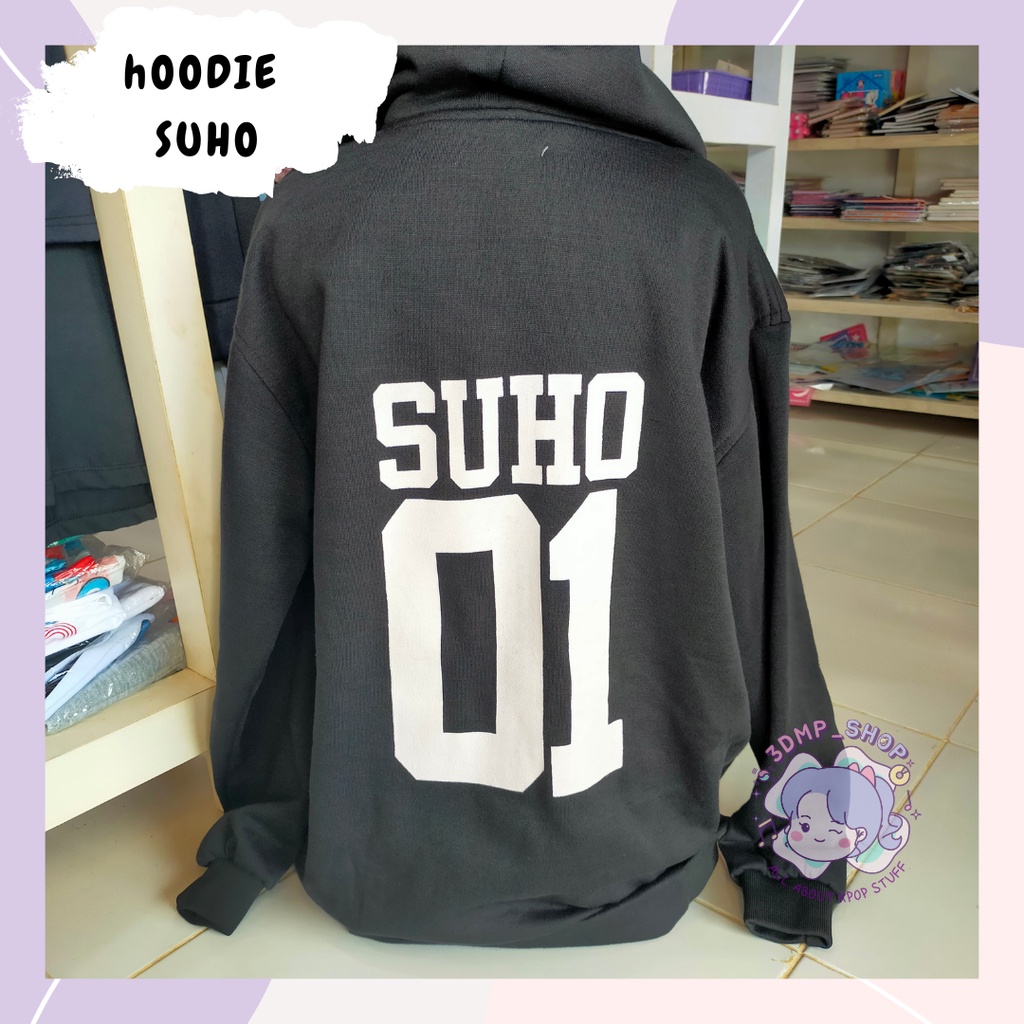 JAKET HOODIE SWEATER EX0 SUHO