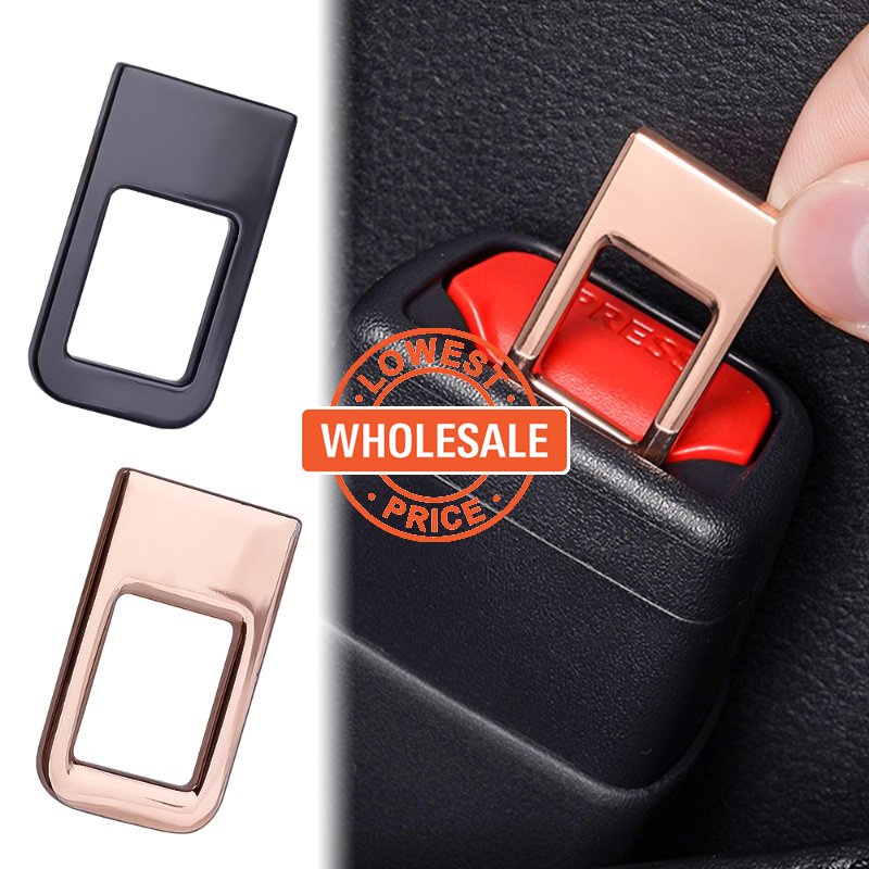 [Harga Grosir] Universal Car Seat Belt cCar Aksesoris Interior Sisipan Sabuk Pengaman Tersembunyi