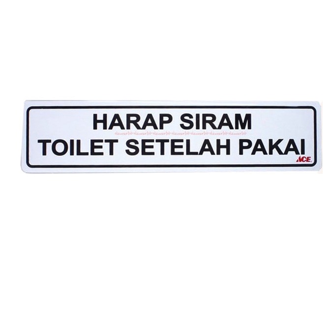 Kris Stiker Harap Siram Toilet Setelah Dipakai Sticker Mudah Diaplikasikan Pada Kaca Metal Atau Plastik Marmer Anodized Stickers Untuk Wc Kamar Mandi Label Labels Bahan Akrilik Silver