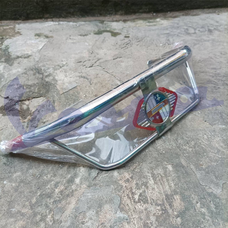 Bemper bumper belakang vespa super sprint bajaj vbb crome