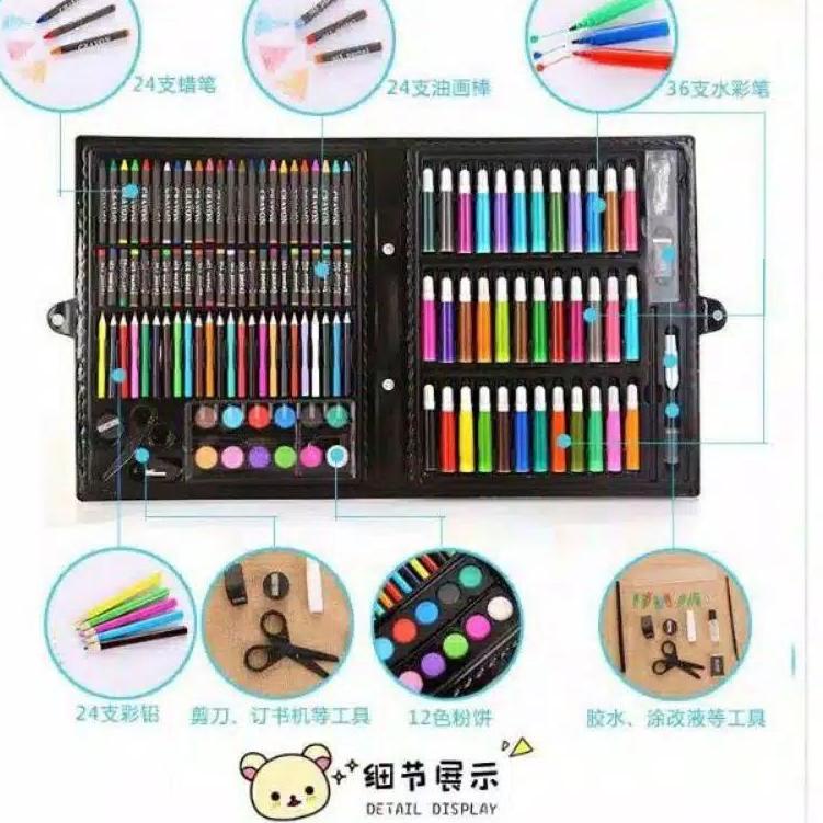 

[KODE PRODUK BCTJK9099] [CDM] CRAYON SET 150 PCS PENSIL WARNA ALAT LUKIS
