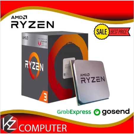 PROC AMD RYZEN™ 3 3200G WITH RADEON™ VEGA 8 GRAPHICS