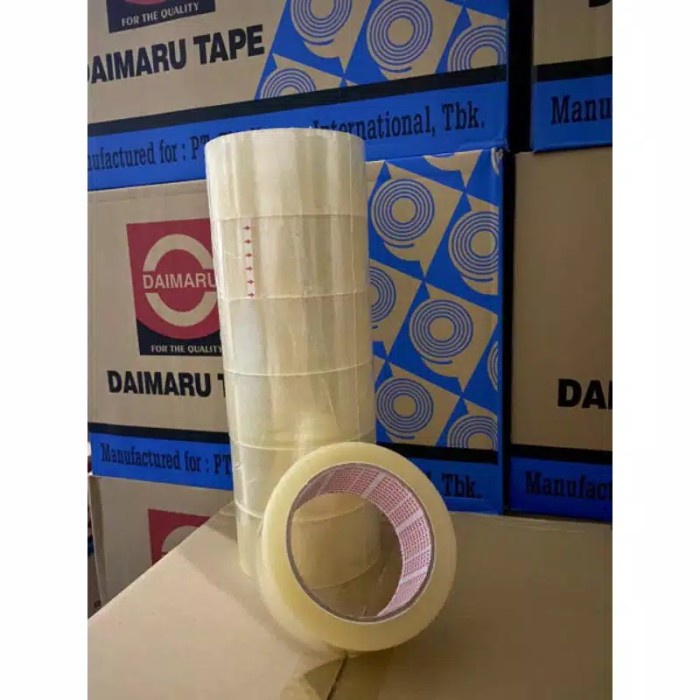 

Promo Khusus Gojek / Gosend !!! Lakban Daimaru 1 dus (90 yard/ 2 inch)
