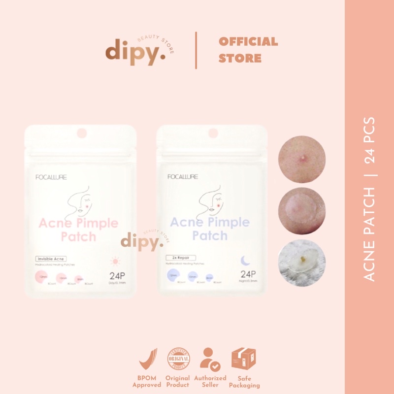 FOCALLURE - ACNE PIMPLE PATCH | OBAT PENGHILANG JERAWAT AMAN AMPUH VIRAL ORIGINAL