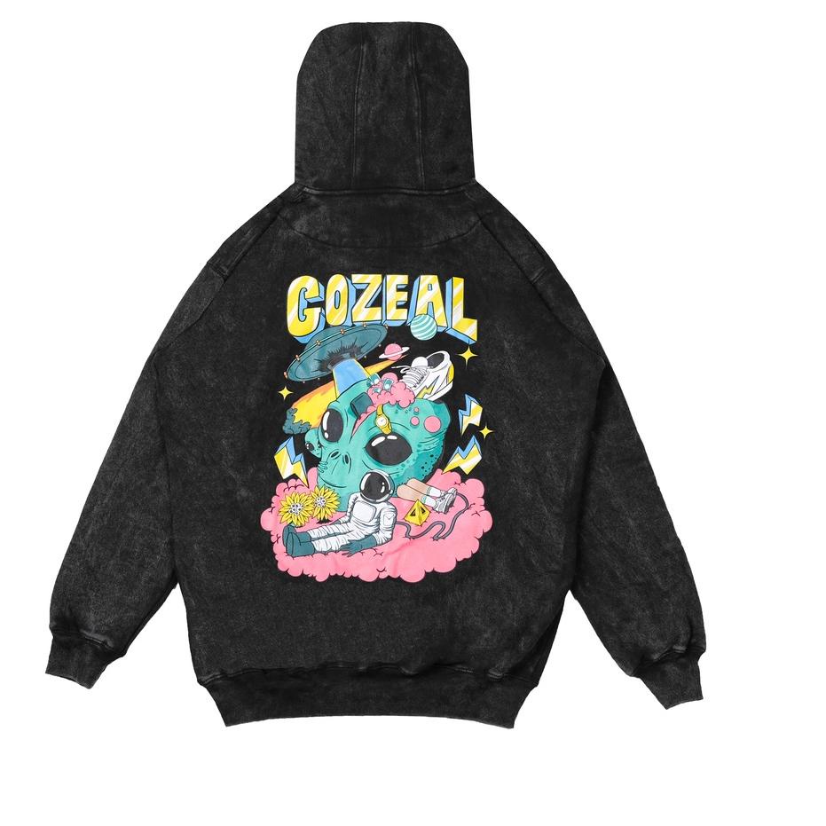 Harga Spesial.. Gozeal | Hoodie | Washed Lunar Space