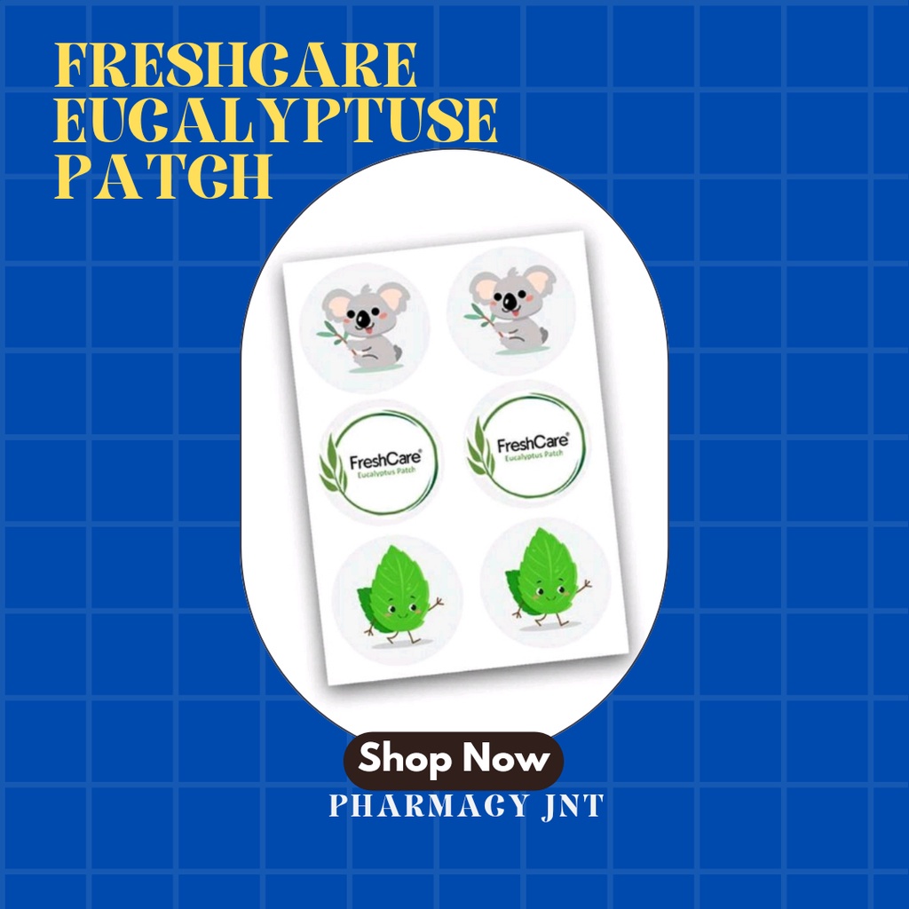 Freshcare Eucalyptus patch isi 12 Fresh care stiker masker