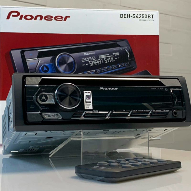 Pioneer DEH-S4250BT Single Din CD Player Bluetooth MIXTRAX Android Smart Sync