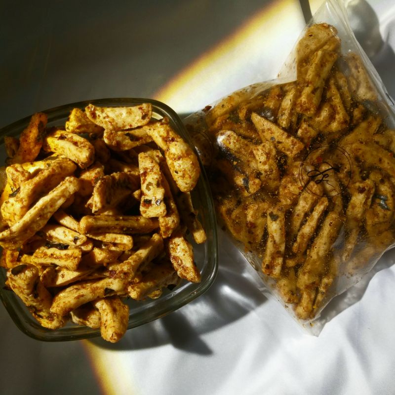 

Basreng kering pedas daun jeruk 250gram