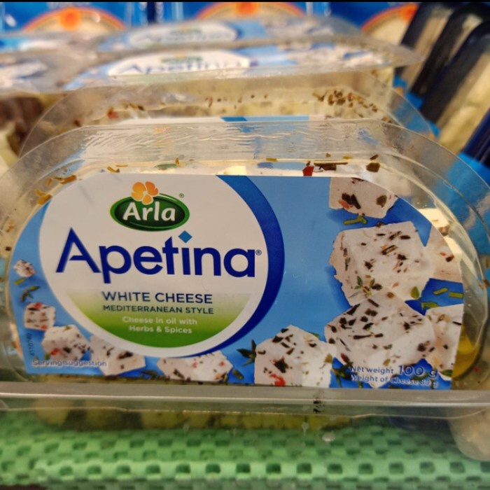 

Arla apetina white cheese in oliver herb & spices 150gr