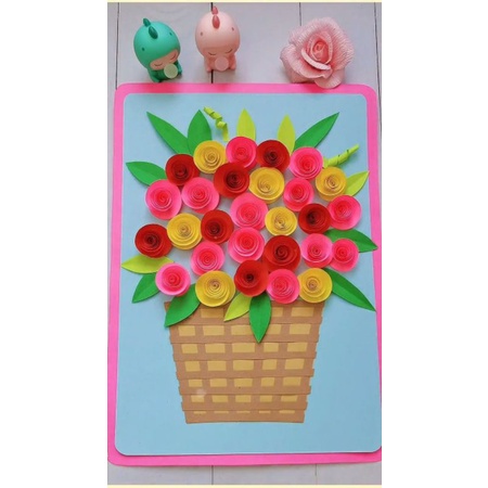 

kerajinan bunga kertas/paper flower/diy bunga kertas