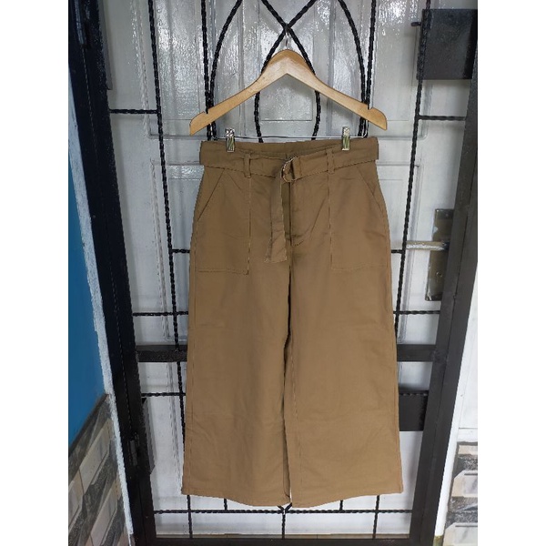 CELANA PANJANG CHINOS KULOT WANITA UNIQLO BY GU