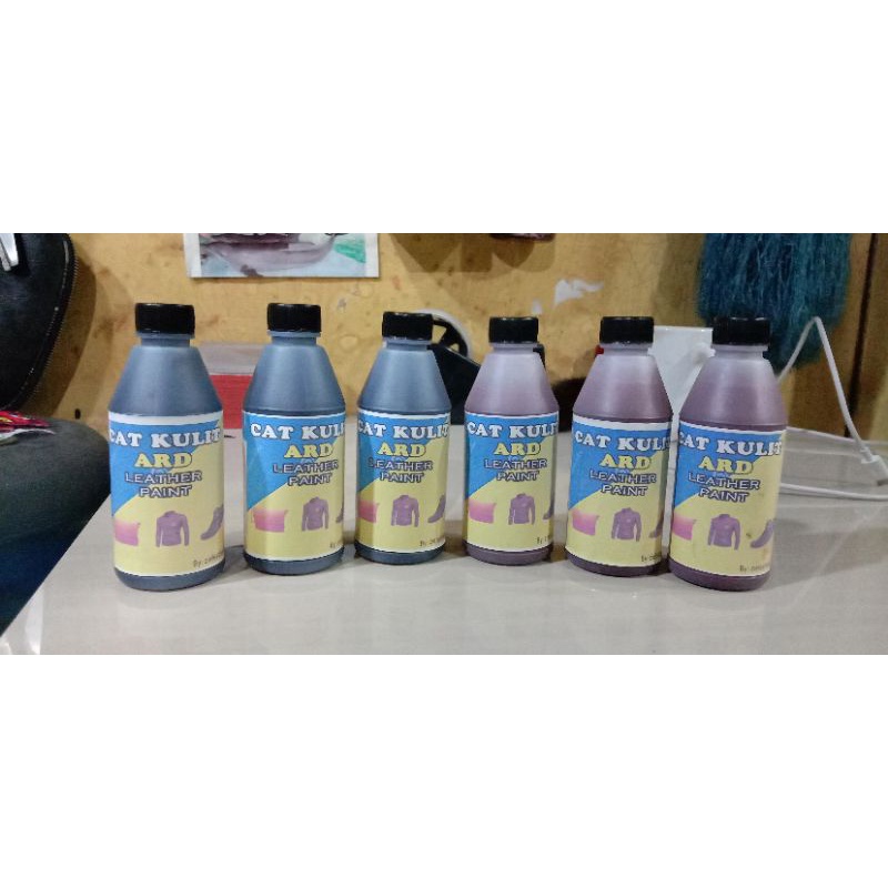 cat jaket kulit asli