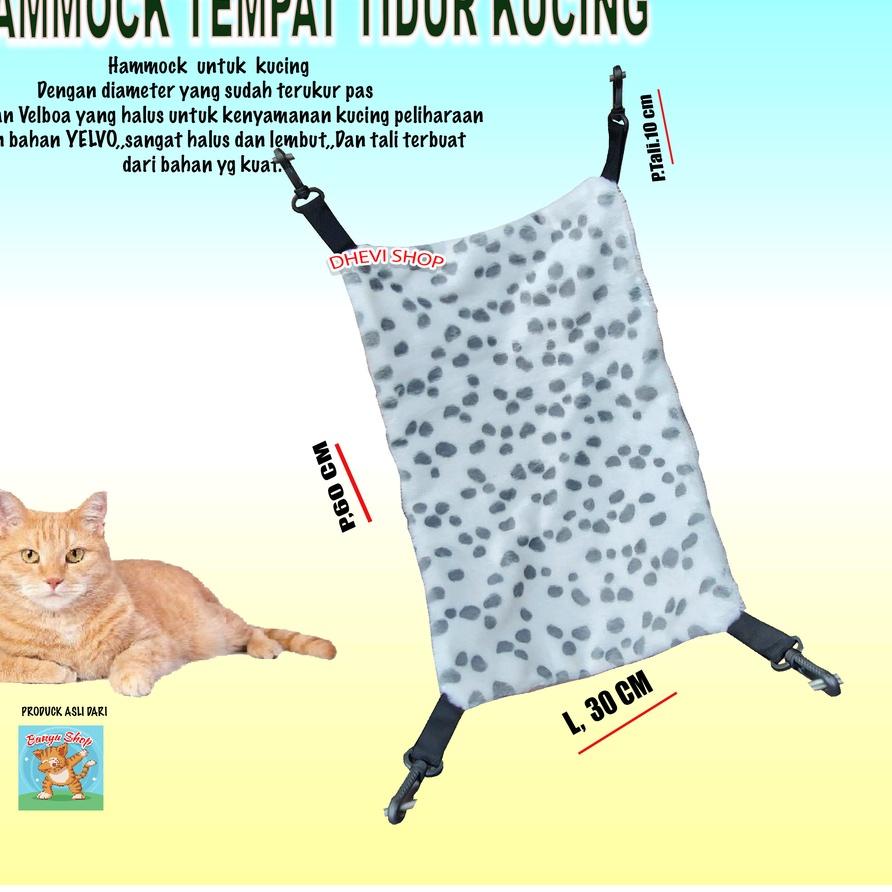 Diskon HAMMOCK KUCING ,AYUNAN ,TEMPAT TIDUR GANTUNG KUCING BULU,TOTOL BULU