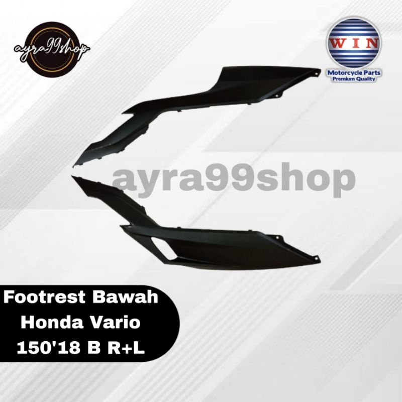 FOOTREST BAWAH HONDA VARIO 150 ALL NEW B R+L MERK WIN