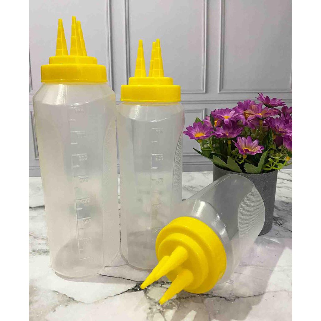 Rizkyonline88 Botol mayones mayonaise kepala 3 ukuran 600ML MAYO006-K3