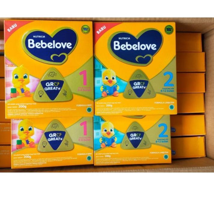 

BEBELOVE 1 & 2 KEMASAN 200 GR. EXP 2024