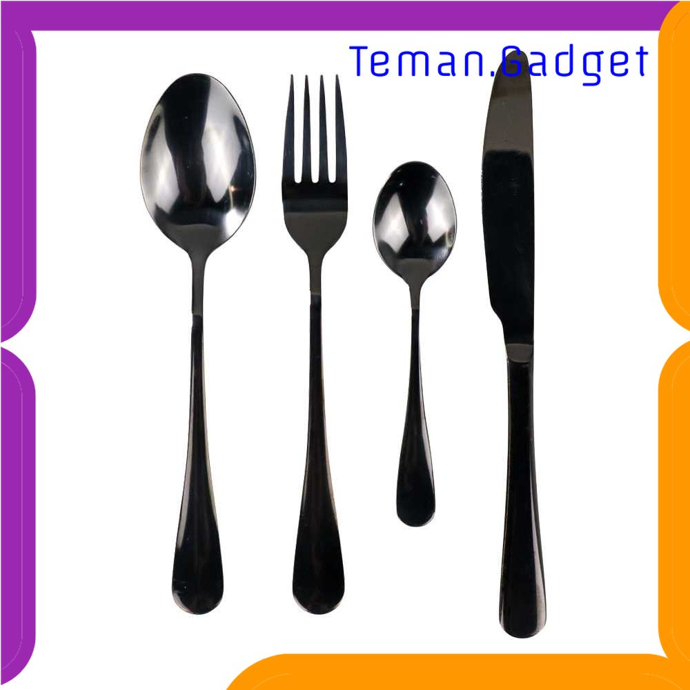 TG - DPR ROXY Cutlery Set Perlengkapan Makan Sendok Garpu Pisau Western - C24