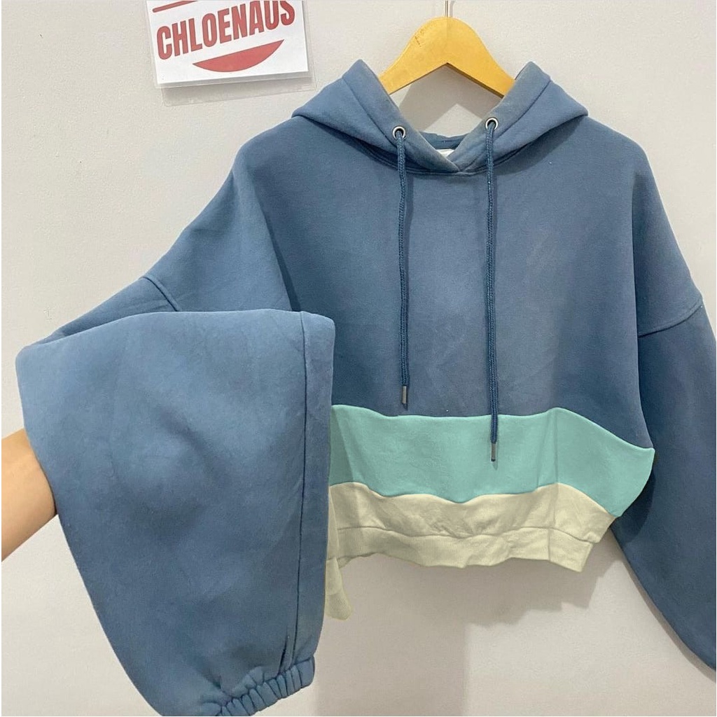 SWEATER HOODIE WANITA / 3 COLOURS HODIE SWEATER OVERSIZE WANITA